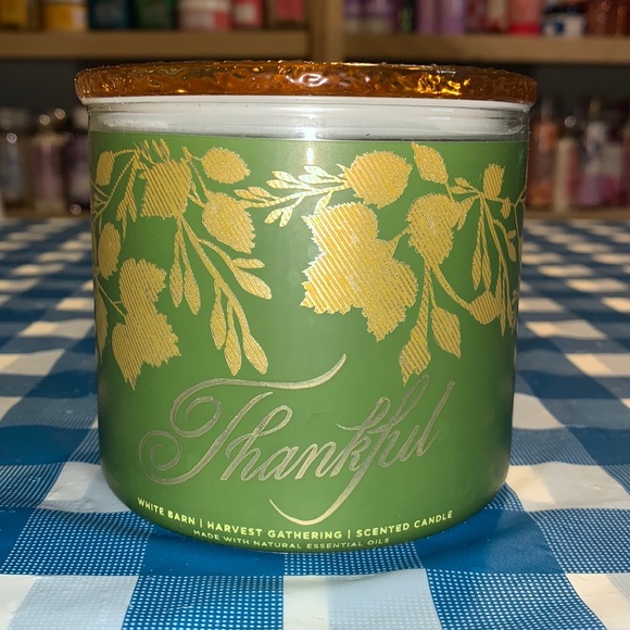 Bath & Body Works | Accents | Bath Body Works Harvest Gathering Glass ...